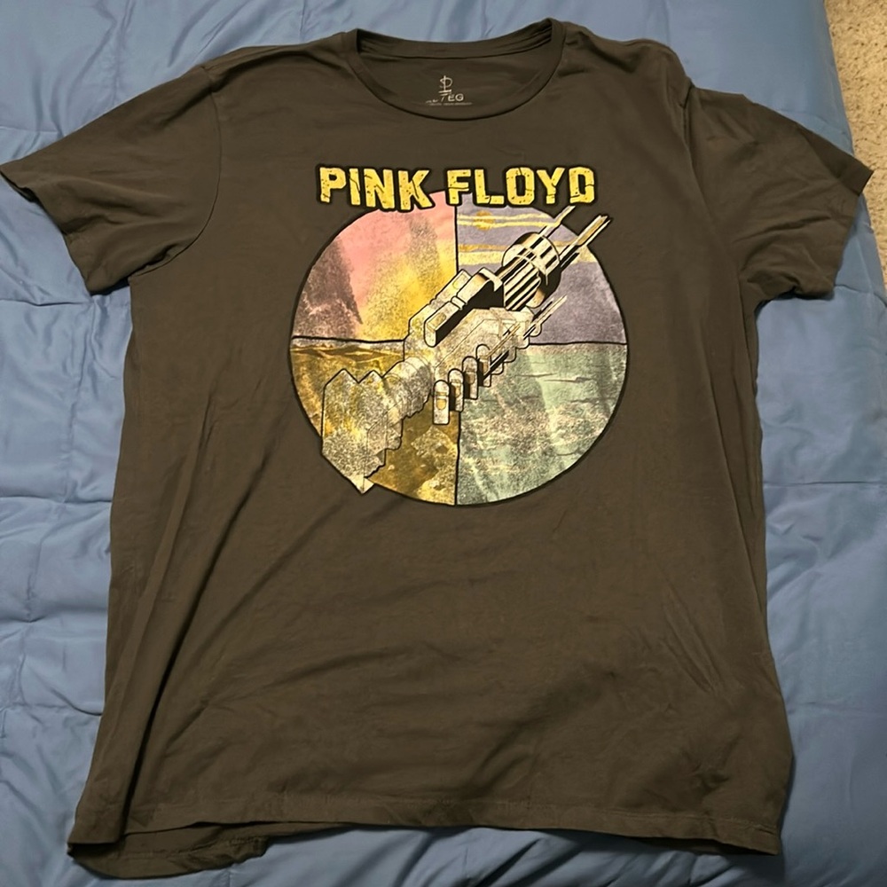 pink floyd colorful t shirt, old navy